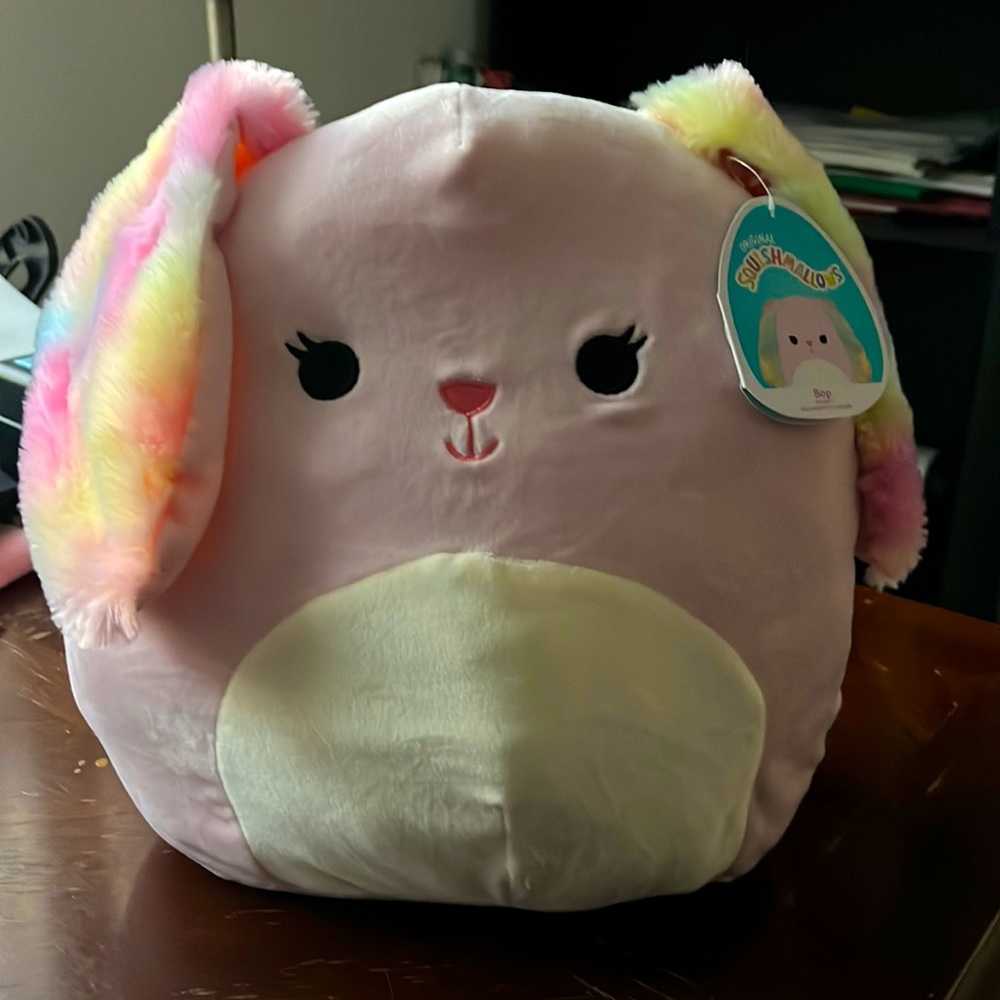 Squishmallows Easter Spring Squad Soft Plush 12” Bop the Bunny